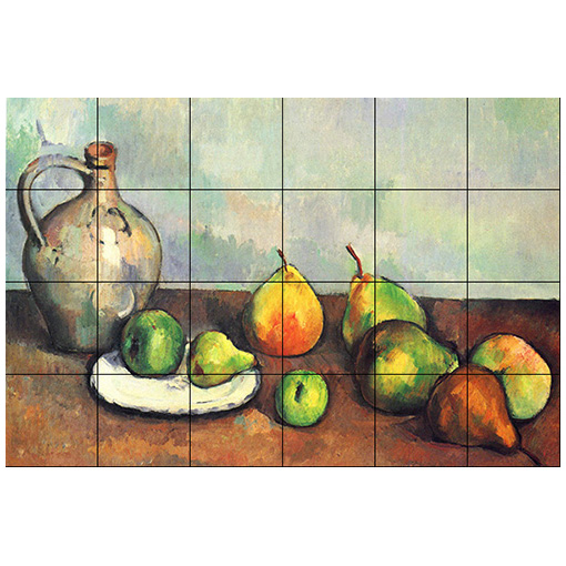 Cezanne "Pears with Jug"